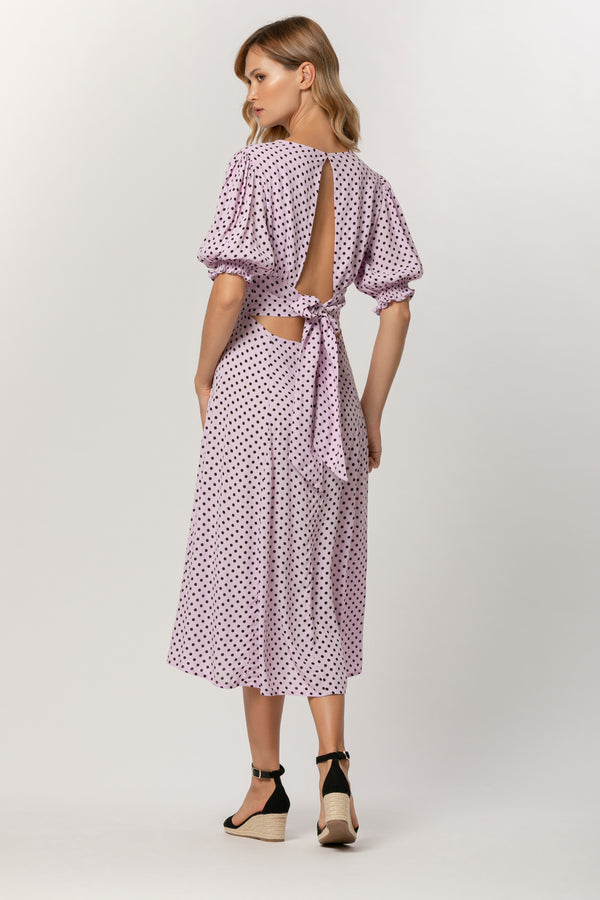 LUSANA Cindy Dress in Loren Spot