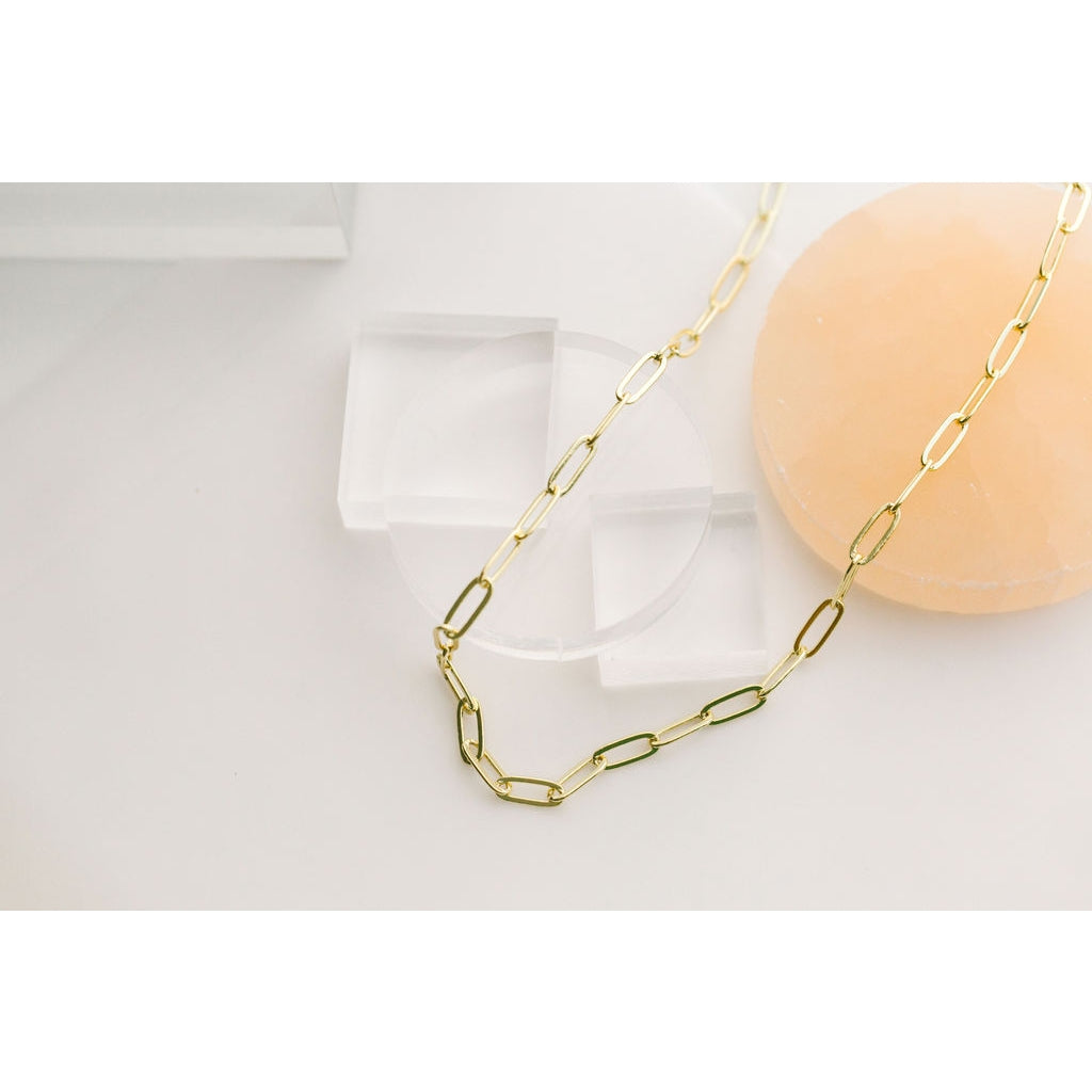 The Land of Salt 18" Marigold Chunky Link Chain Necklace