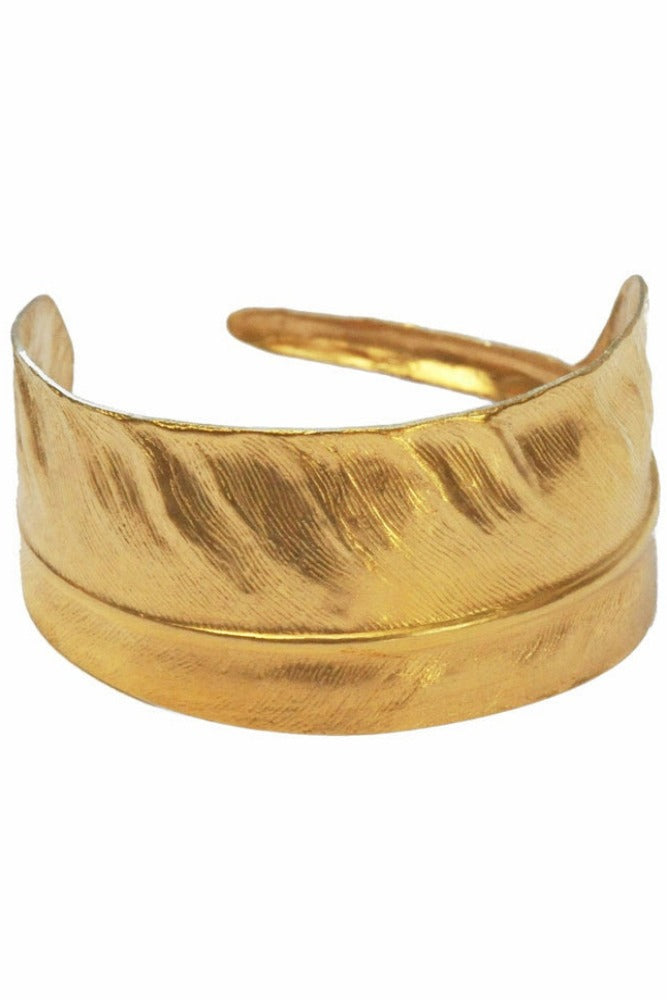 We Dream in Colour Gold Feather Cuff