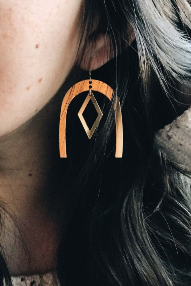 Ayumi Angel Afra Drop Earrings