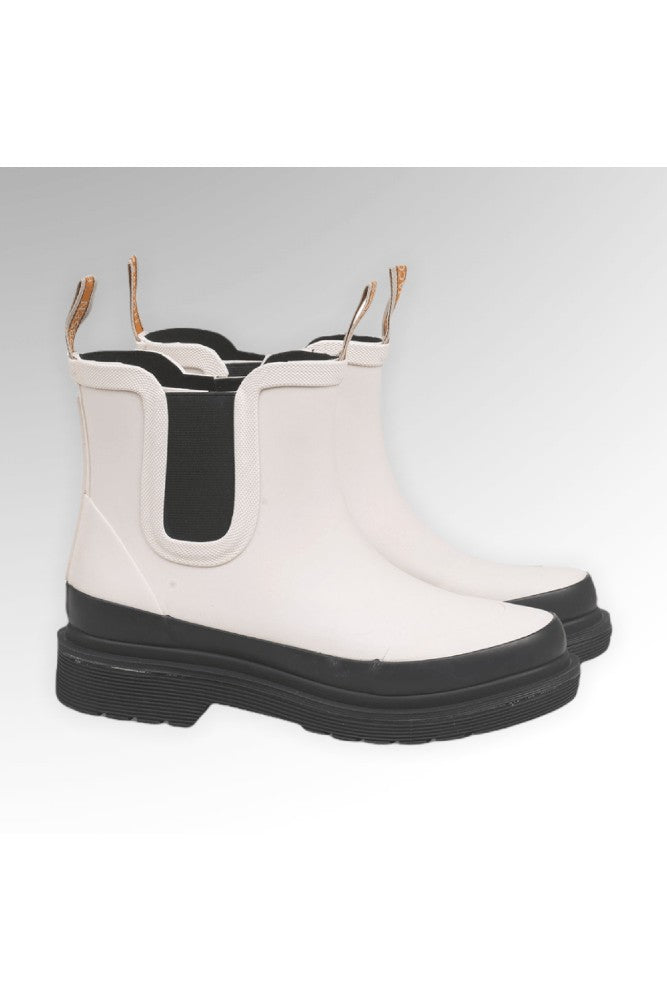 Ilse Jacobsen Rub 30C Ankle Rubber Boot Milk Creme