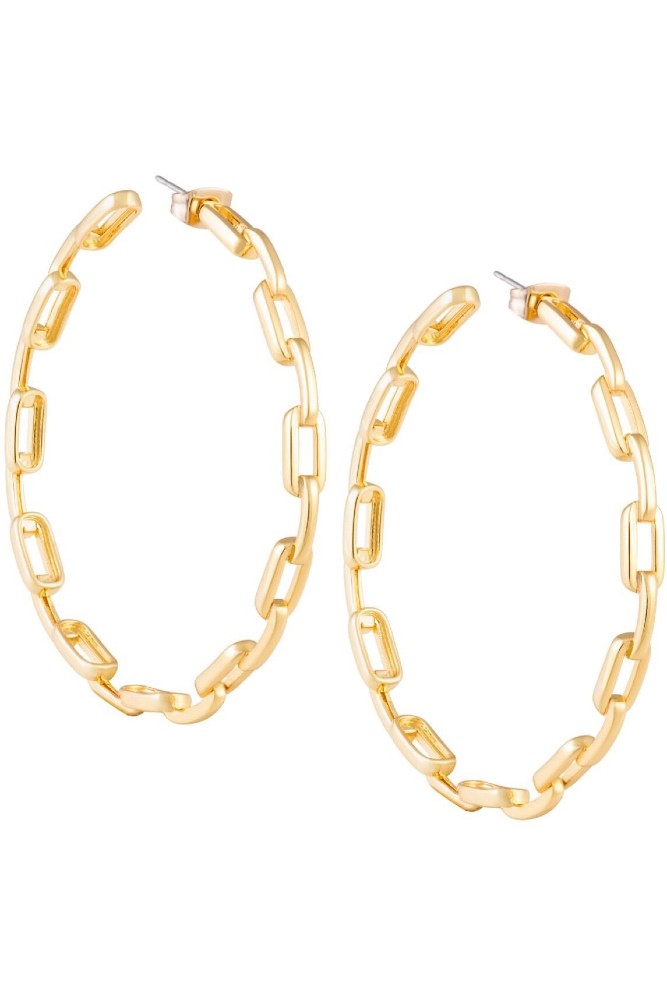 SAHIRA Kaye Link Hoops