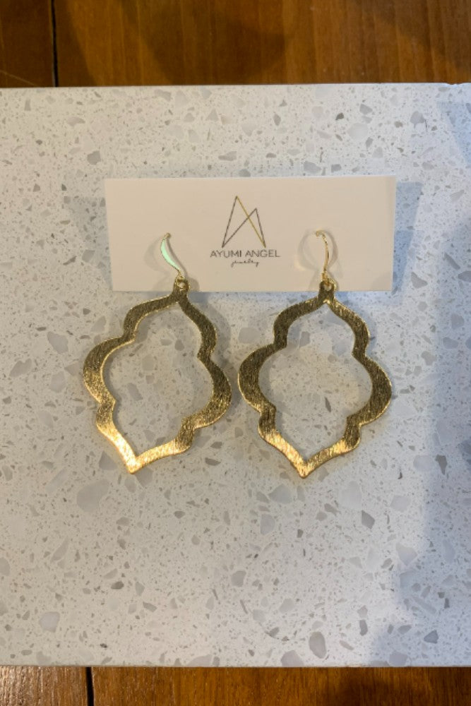 Ayumi Angel Moroccan Drop Earrings
