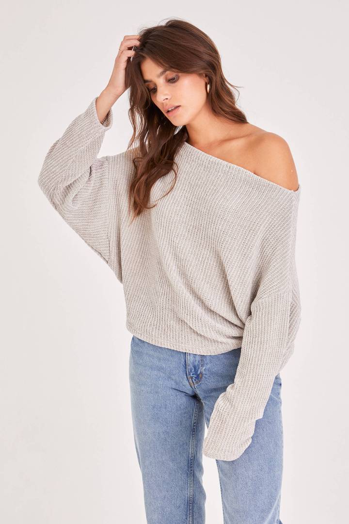 PROJECT SOCIAL T Fayah Chenille Off Shoulder