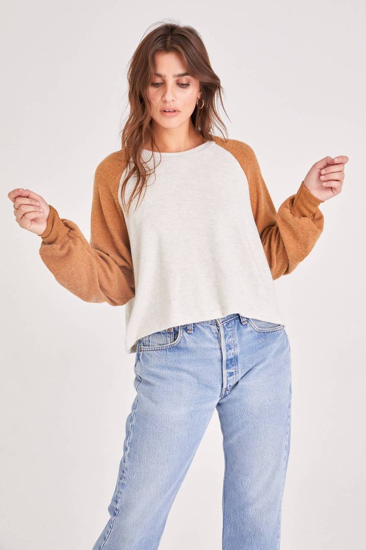 PROJECT SOCIAL T Zuri Cozy Raglan