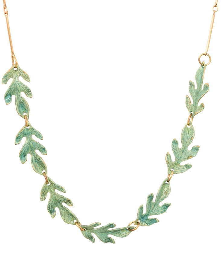 We Dream in Colour Oak Leaf Necklace